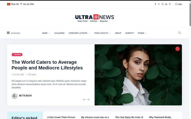UltraNews - Next-Gen AI-Powered Multilingual News Portal